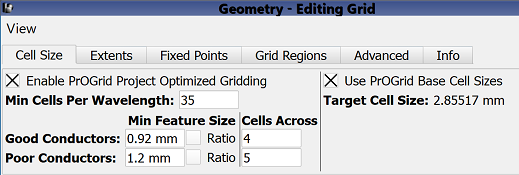 Screenshot of the Main Grid Editor.